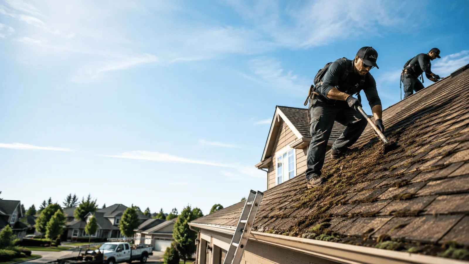 Roof Moss Removal in Bainbridge, IN near me